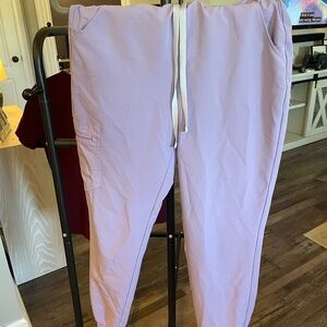 Figs Lilac Jogger Pants